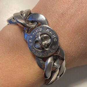 Marc Jacobs Chunky Silver Bracelet